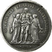Monnaie, France, Hercule, 5 Francs, 1871, Bordeaux, TTB, Argent, KM:820.2