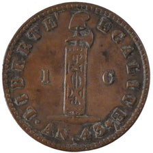 Moneta, Haiti, Centime, 1846, BB, Rame, KM:24