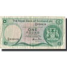 Scotland, 1 Pound, 1985, KM:341b, 1985-01-03, VF(20-25)