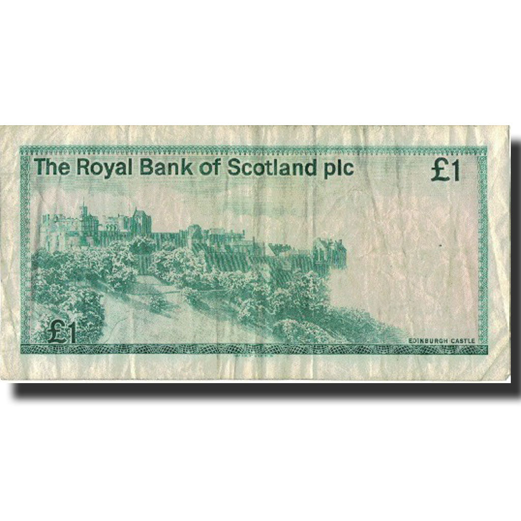 Scotland, 1 Pound, 1985, KM:341b, 1985-01-03, VF(20-25)