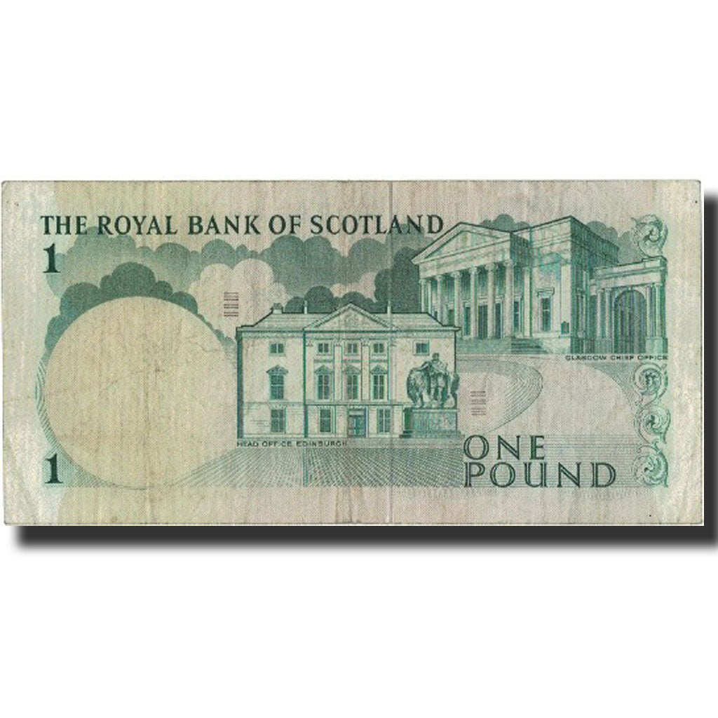 Scotland, 1 Pound, 1967, KM:327a, 1967-09-01, VF(30-35)
