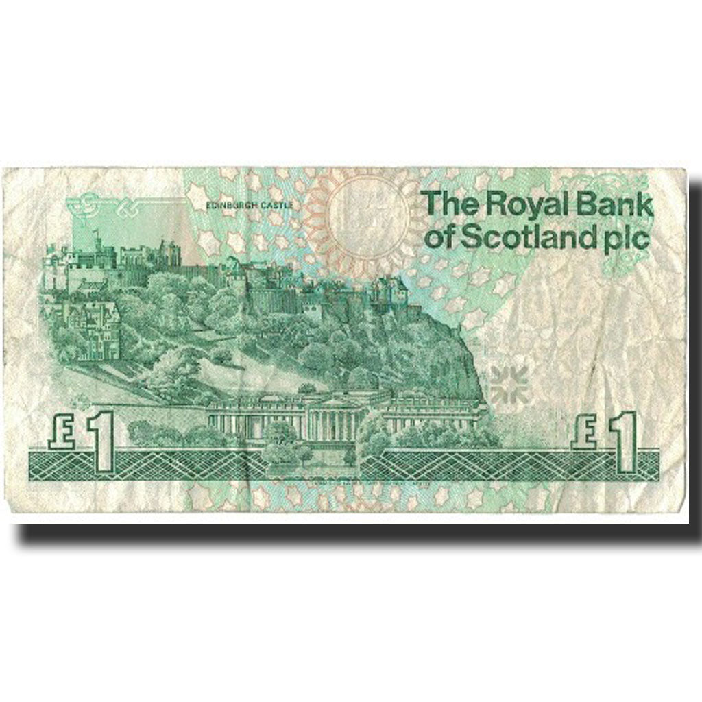 banknote, Scotland, 1 Pound, 1988, 1988-12-13, KM:351a, F(12-15)