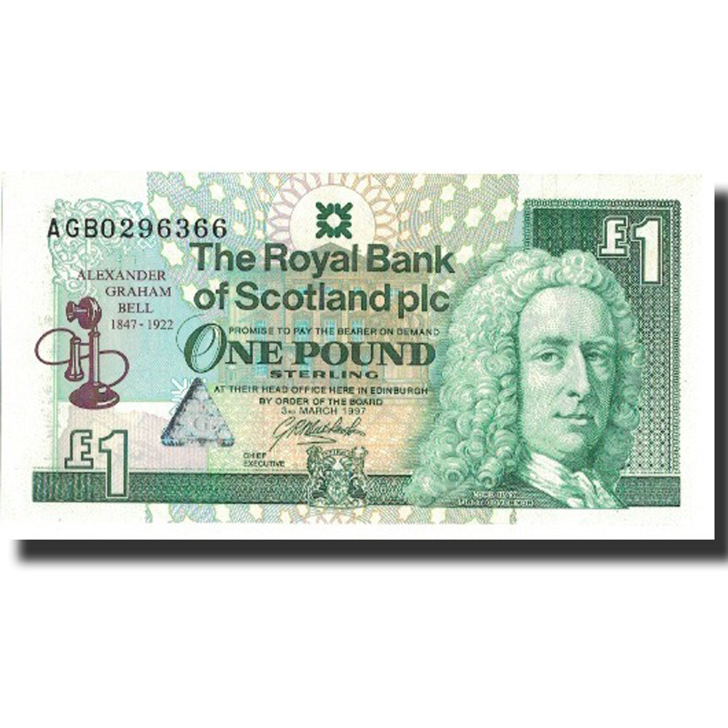banknote, Scotland, 1 Pound, 1997, 1997-03-03, KM:359, UNC(65-70)
