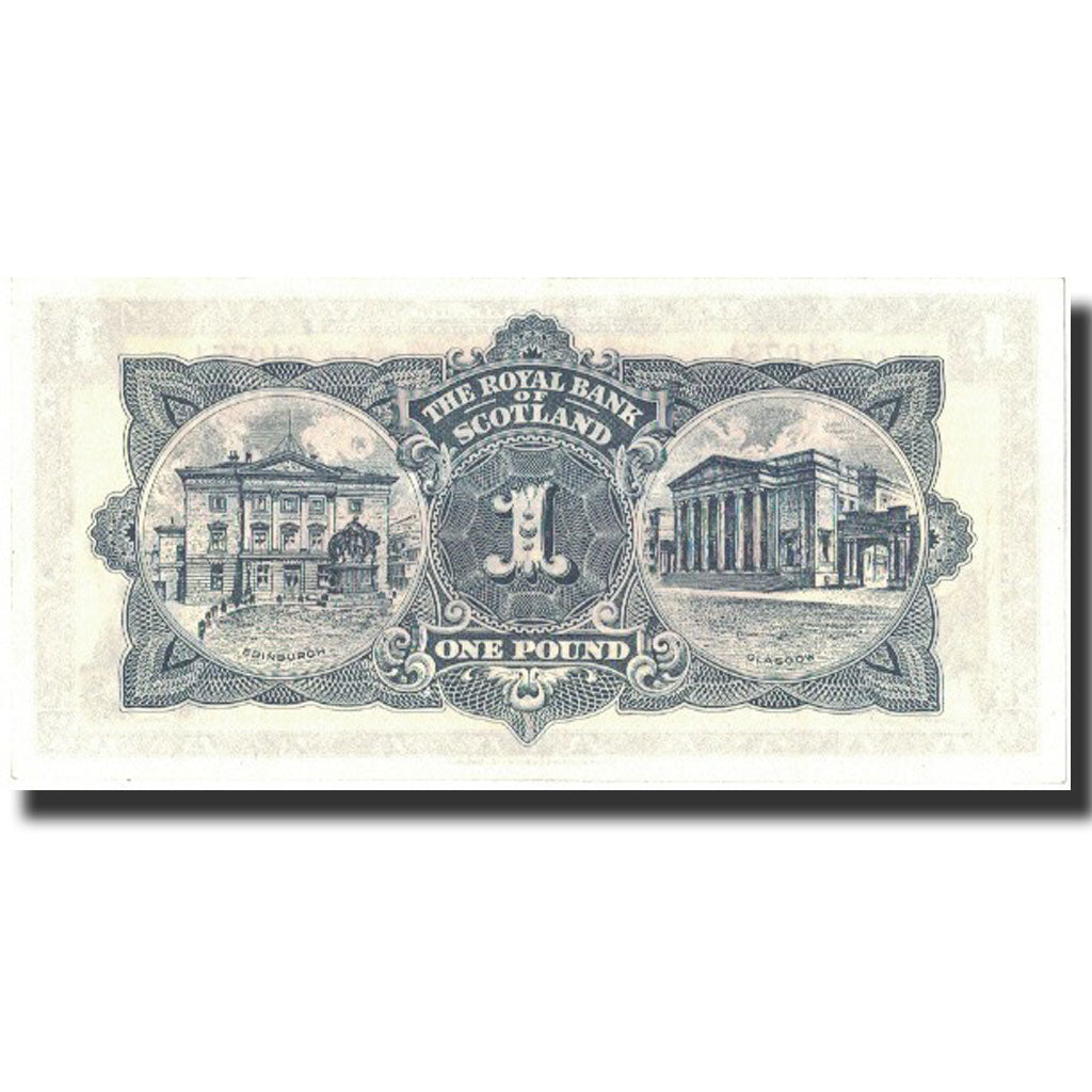 banknote, Scotland, 1 Pound, 1966, 1966-01-03, KM:325b, UNC(65-70)