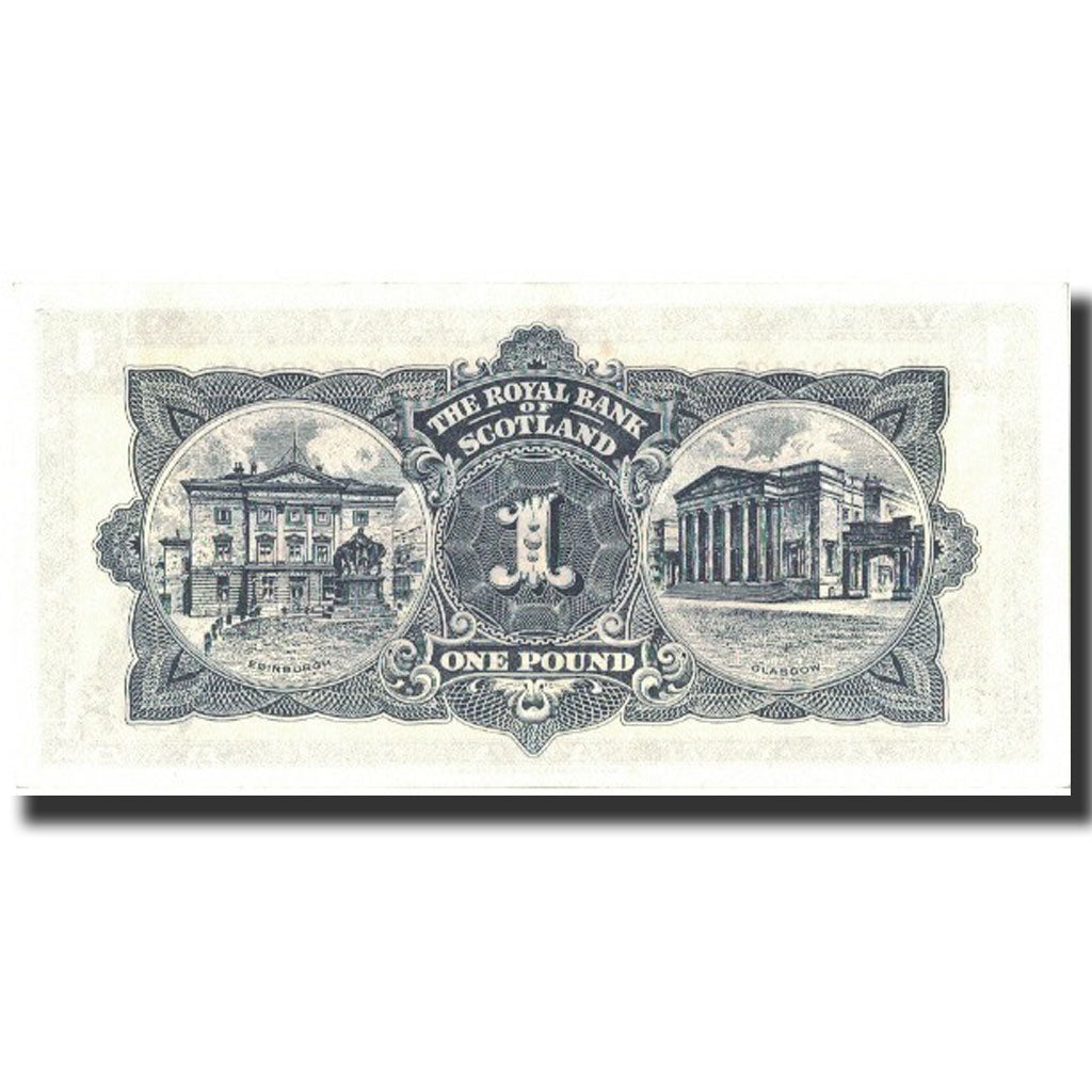 banknote, Scotland, 1 Pound, 1966, 1966-01-03, KM:325b, UNC(65-70)