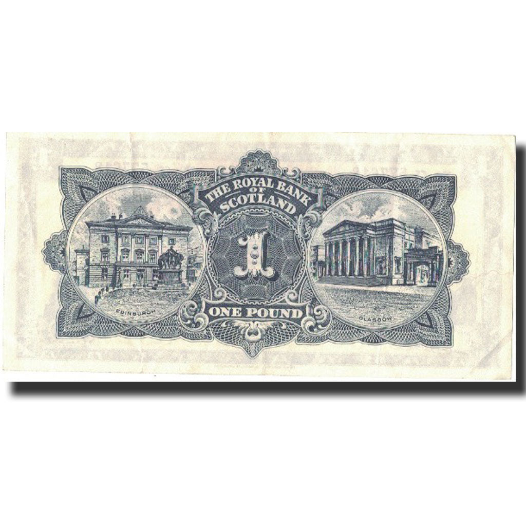 banknote, Scotland, 1 Pound, 1967, 1967-03-01, KM:325b, AU(50-53)