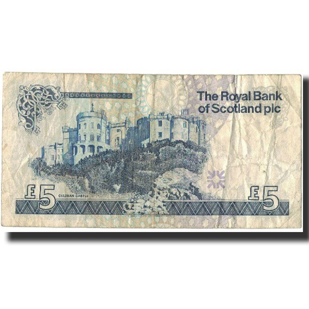banknote, Scotland, 5 Pounds, 1999, 1999-03-30, KM:352c, F(12-15)