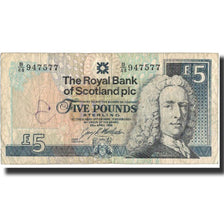 banknote, Scotland, 5 Pounds, 1998, 1998-04-29, KM:352b, UNC(63)