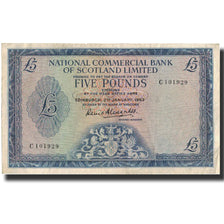 banknote, Scotland, 5 Pounds, 1963, 1963-01-02, KM:272a, VF(30-35)