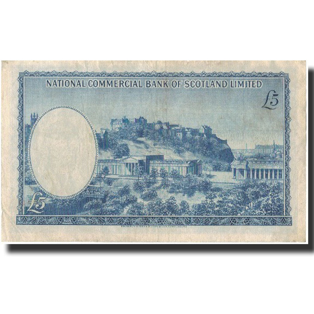 banknote, Scotland, 5 Pounds, 1963, 1963-01-02, KM:272a, VF(30-35)