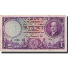 banknote, Scotland, 1 Pound, 1949, 1949-01-03, KM:S332, VF(20-25)