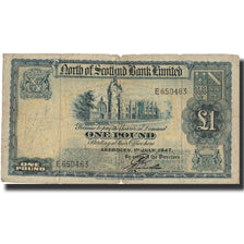 billet, Scotland, 1 Pound, 1947, 1947-07-01, KM:S644, B+
