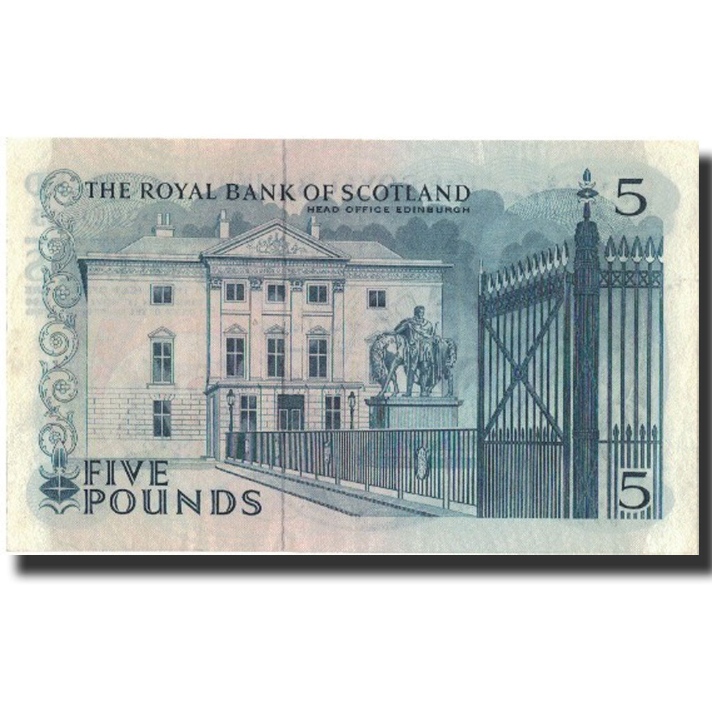 banknote, Scotland, 5 Pounds, 1966, 1966-11-01, KM:328, UNC(60-62)