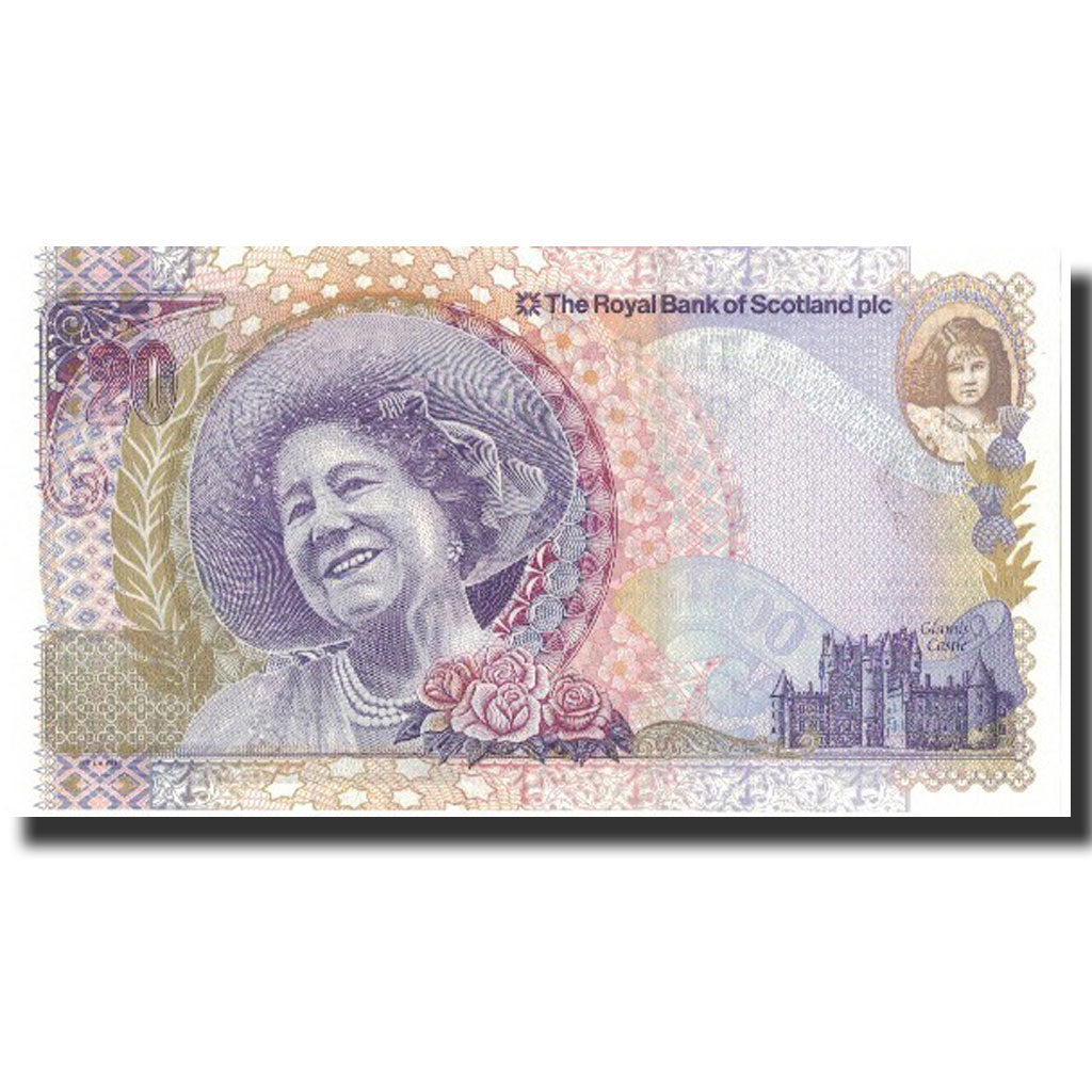 banknote, Scotland, 20 Pounds, 2000, 2000-08-04, KM:361, UNC(63)
