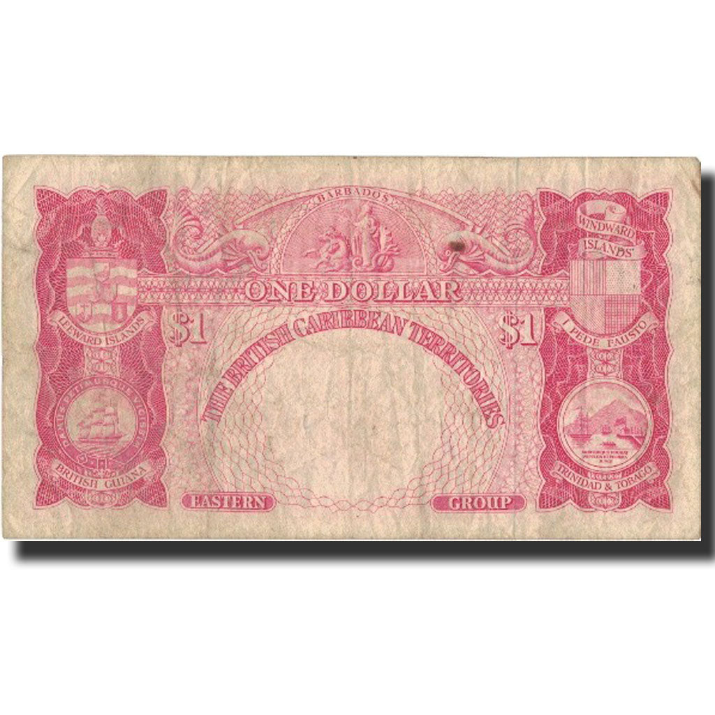 Banknote, British Caribbean Territories, 1 Dollar, 1964, 1964-01-02, KM:7c