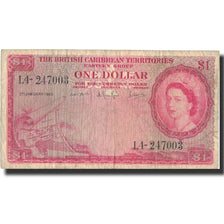 Billete, 1 Dollar, 1963, Territorios británicos del Caribe, KM:7c, 1963-01-02