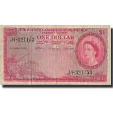 Geldschein, British Caribbean Territories, 1 Dollar, 1962, 1962-01-02, KM:7c, S