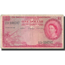 Banconote, Territori britannici d'oltremare, 1 Dollar, 1961, KM:7c, 1961-01-02