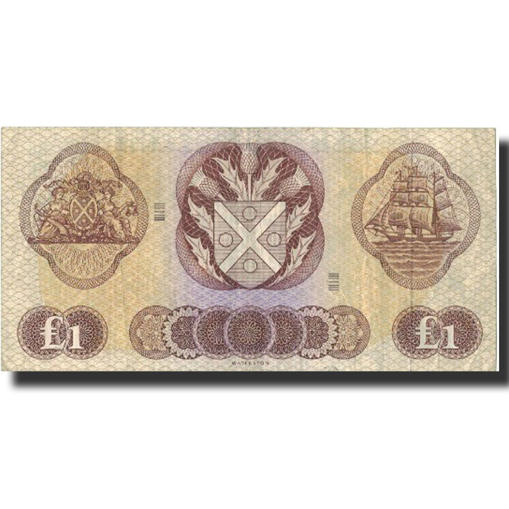 Banknote, Scotland, 1 Pound, 1968, 1967-07-17, KM:109a, AU(50-53)