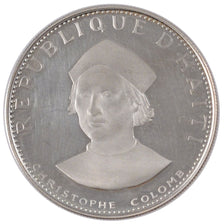 Coin, Haiti, 25 Gourdes, 1974, MS(60-62), Silver, KM:102