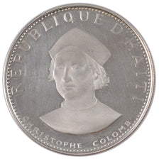 Coin, Haiti, 25 Gourdes, 1974, MS(60-62), Silver, KM:102