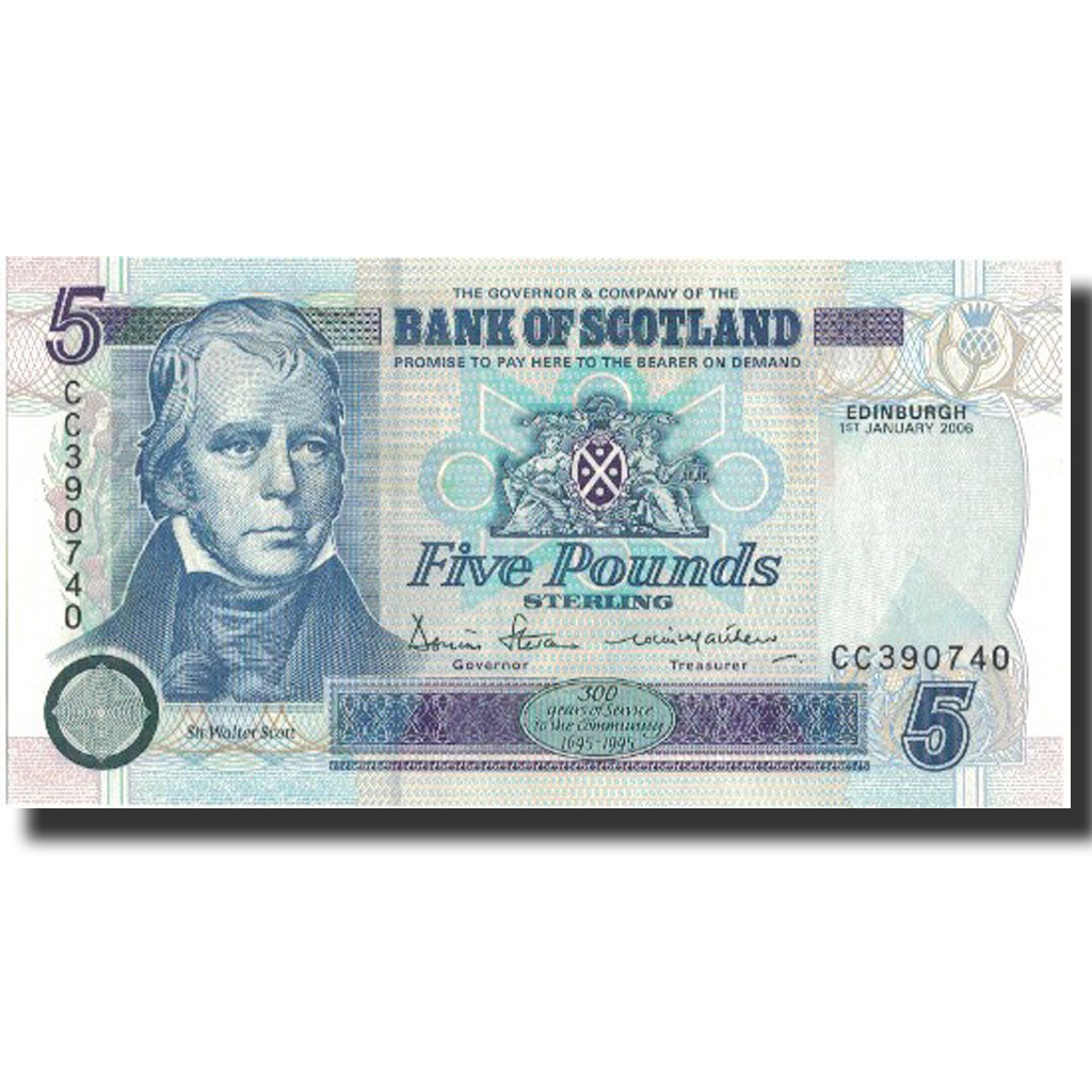 Banknote, Scotland, 5 Pounds, 2006, 2006-01-01, KM:119e, UNC(65-70)