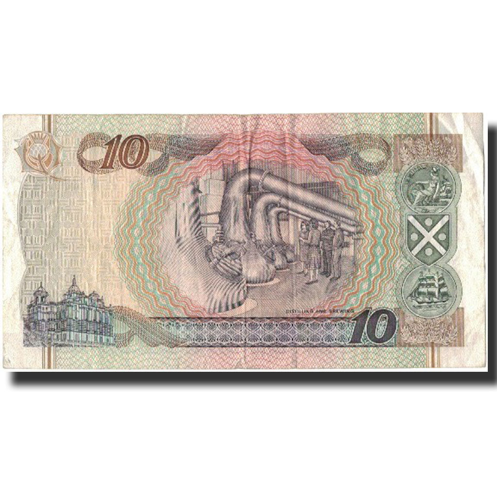 Banknote, Scotland, 10 Pounds, 2001, 2001-06-18, KM:120d, VF(20-25)