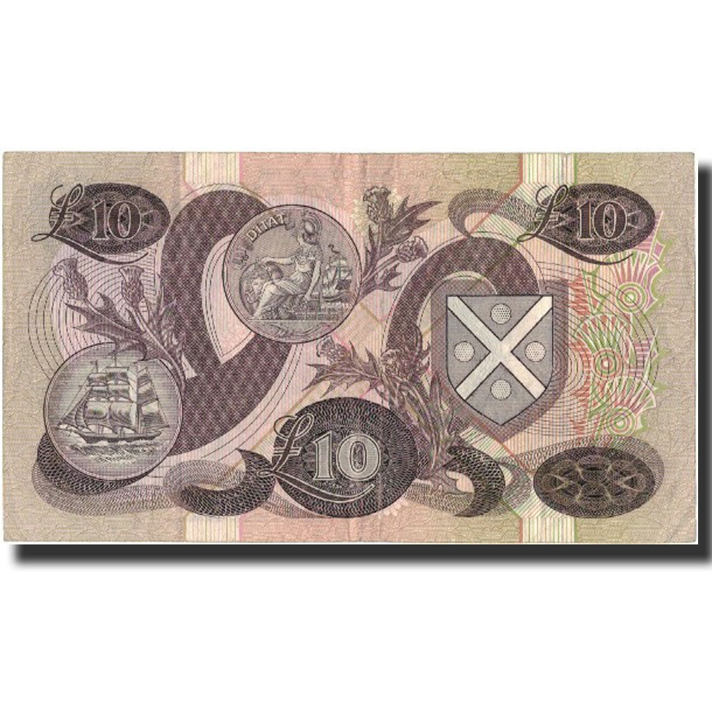 Billete, 10 Pounds, 1987, Escocia, KM:113c, 1987-08-06, MBC