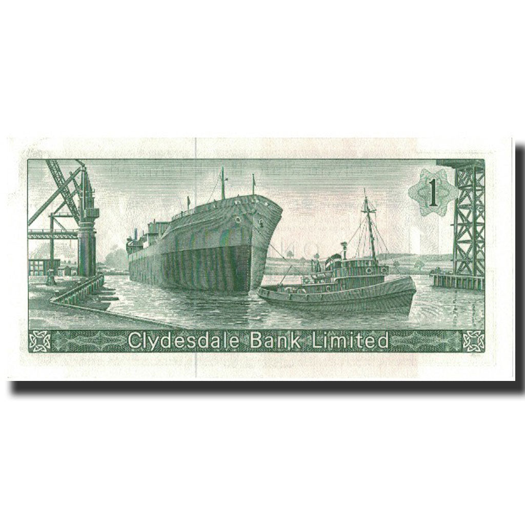 Banknote, Scotland, 1 Pound, 1963, 1963-09-02, KM:197, UNC(65-70)