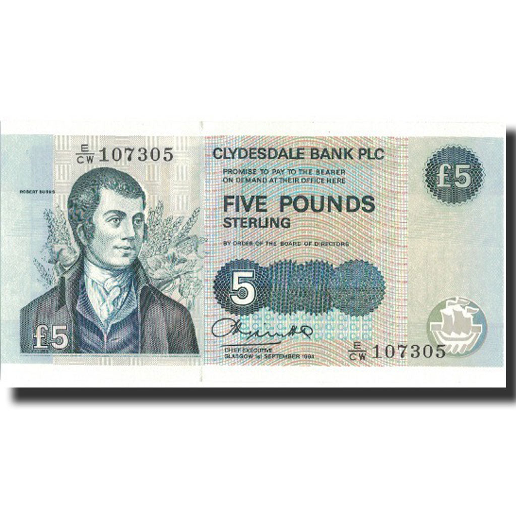 Banknote, Scotland, 5 Pounds, 1994, 1994-09-01, KM:218b, UNC(64)