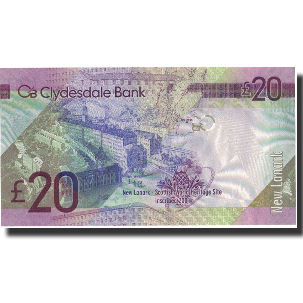 Banknote, Scotland, 20 Pounds, 2014, 2014-07-11, KM:229K, UNC(63)