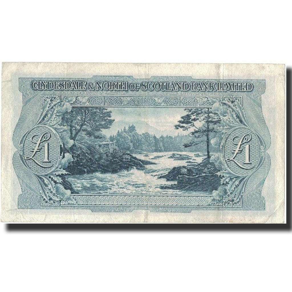 Banknote, Scotland, 1 Pound, 1958, 1958-05-01, KM:191b, EF(40-45)
