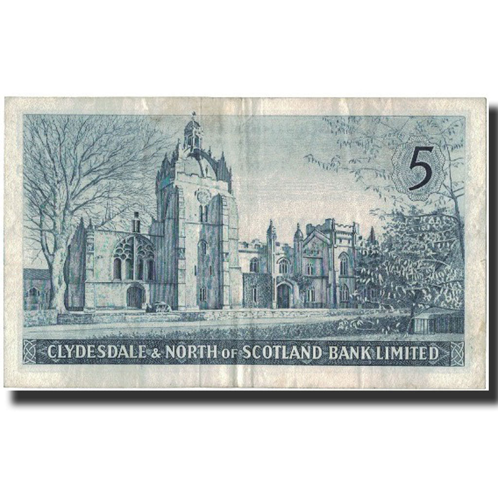 Banknote, Scotland, 5 Pounds, 1962, 1962-06-01, KM:196, EF(40-45)
