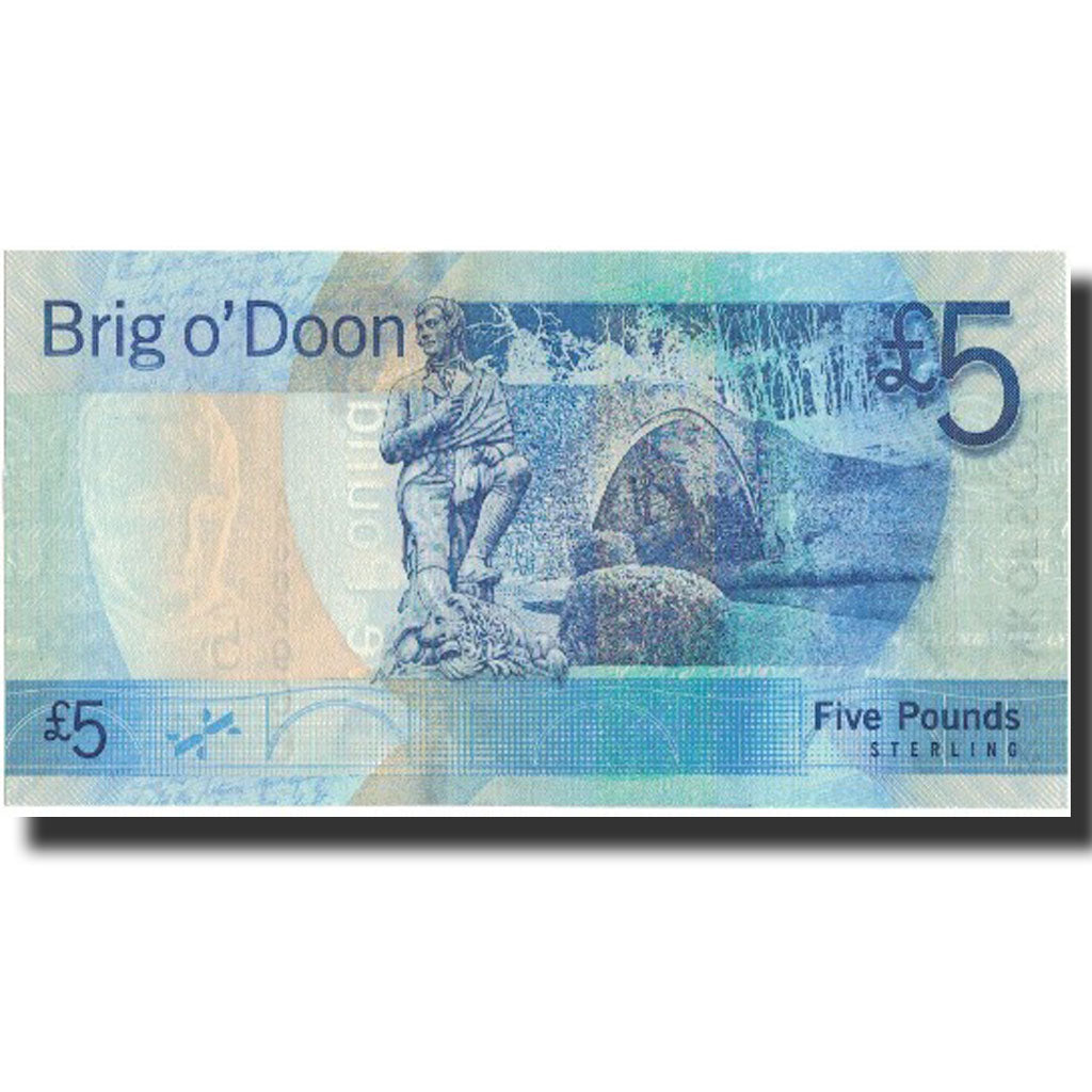 Banknote, Scotland, 5 Pounds, 2007, 2007-09-17, KM:124a, UNC(65-70)