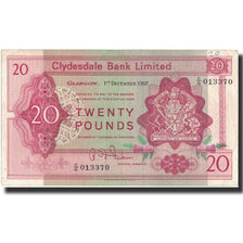 Billete, 20 Pounds, 1967, Escocia, KM:200, 1967-12-01, BC+