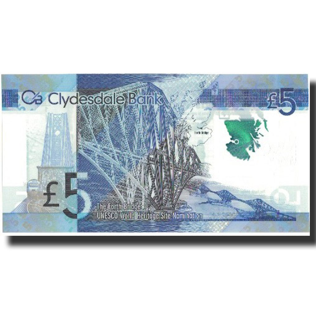 Banknote, Scotland, 5 Pounds, 2015, 2015-02-13, UNC(65-70)