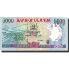 Banknote, Uganda, 5000 Shillings, 1993, 1993, KM:37a, UNC(65-70)