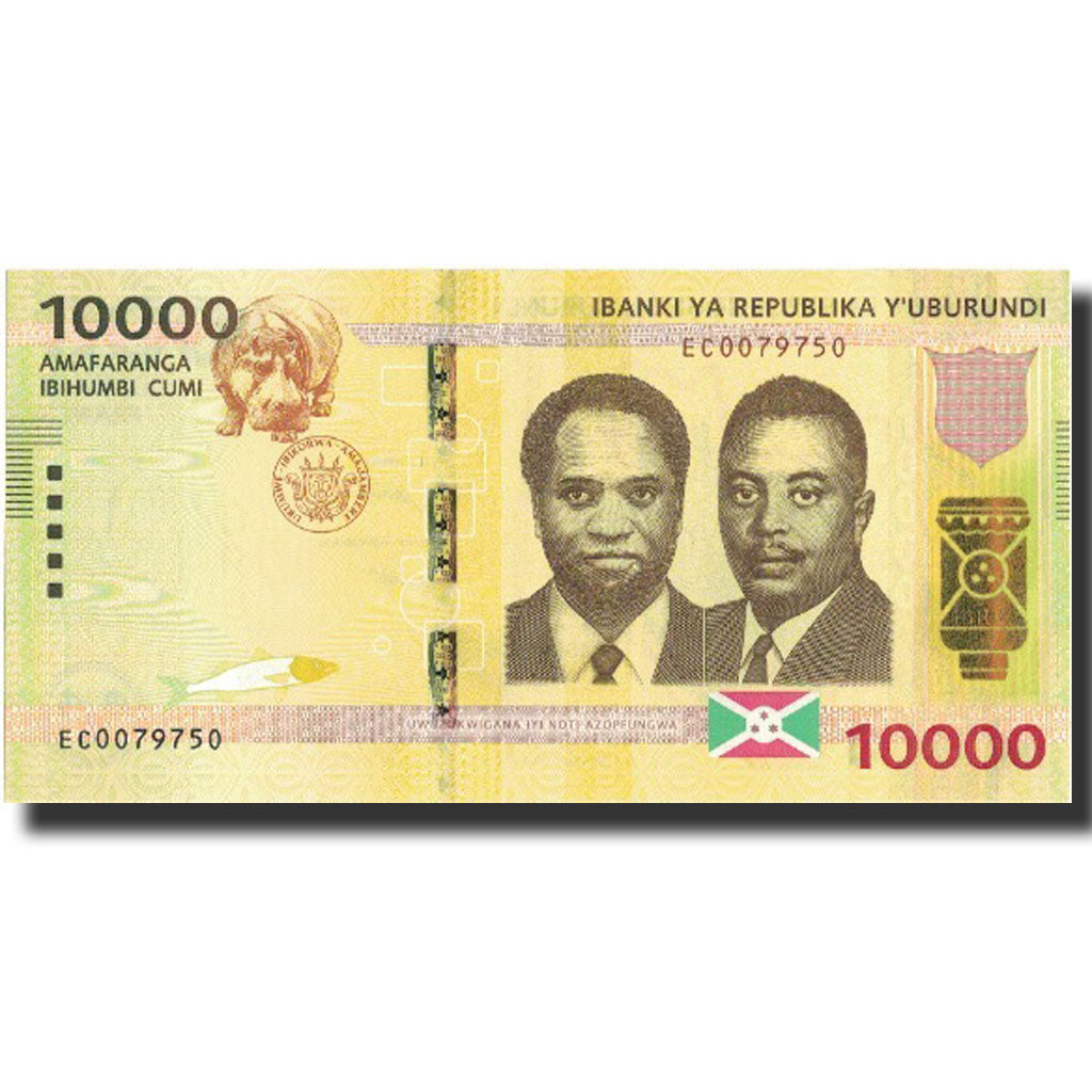Banknote, Burundi, 10,000 Francs, 2015, 2015.01.15, UNC(65-70)