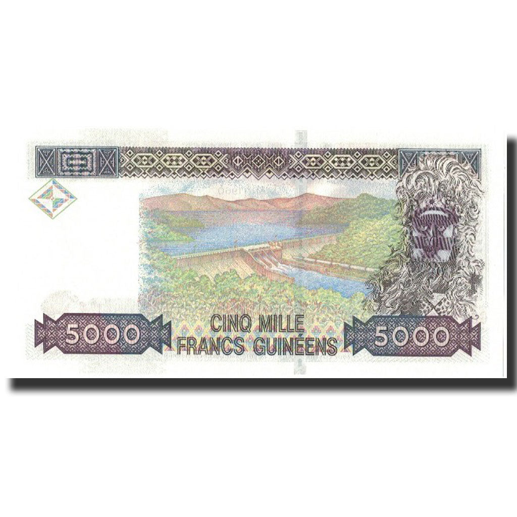 Banknote, Guinea, 5000 Francs, 1998, 1998, KM:38, UNC(65-70)