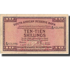 Billet, Afrique du Sud, 10 Shillings, 1945, 1945-04-03, KM:82d, TTB