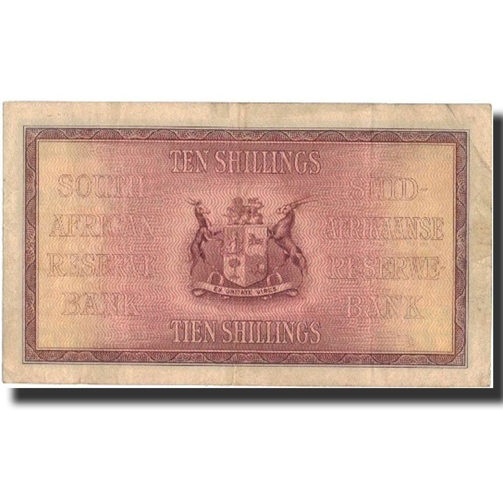 Banknote, South Africa, 10 Shillings, 1945, 1945-04-03, KM:82d, EF(40-45)