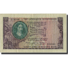 Banconote, Sudafrica, 20 Rand, Undated (1962-65), KM:108a, BB+