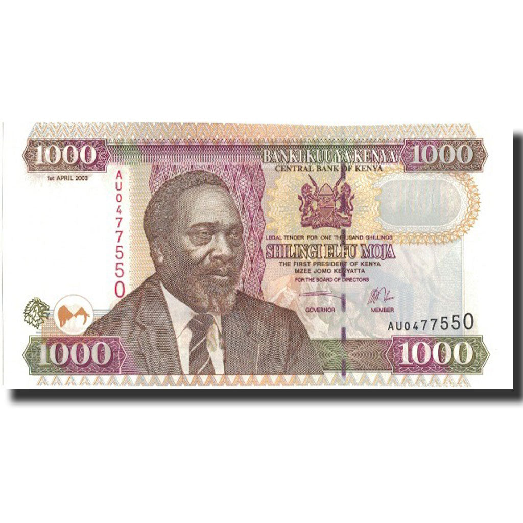 Banknote, Kenya, 1000 Shillings, 2003, 2003-04-01, KM:45a, UNC(65-70)