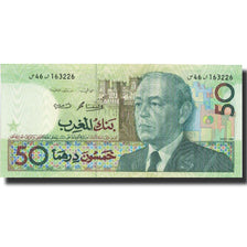 Billete, 50 Dirhams, 1987, Marruecos, KM:64b, 1987, UNC