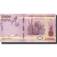 Banknote, Burundi, 2000 Francs, 2015, 2015.01.15, UNC(65-70)