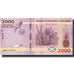 Banknote, Burundi, 2000 Francs, 2015, 2015.01.15, UNC(65-70)