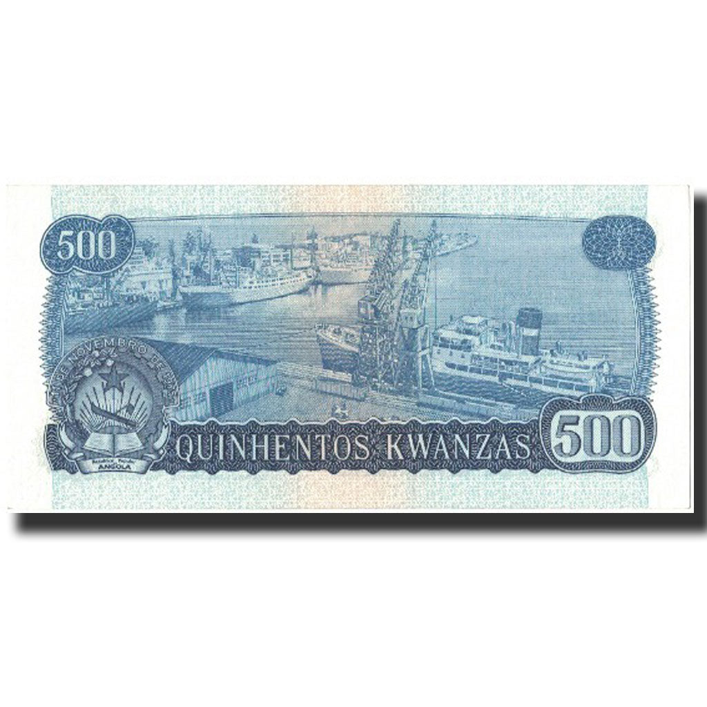 Banknote, Angola, 500 Kwanzas, 1979, 1979-08-14, KM:116, UNC(64)