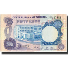 Billet, Nigéria, 50 Kobo, Undated (1973-78), KM:14d, NEUF