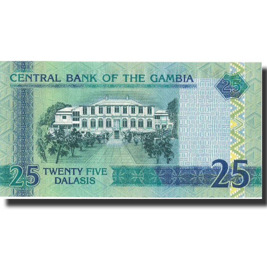 Banknote, The Gambia, 25 Dalasis, 2013, 2013, KM:27, UNC(65-70)