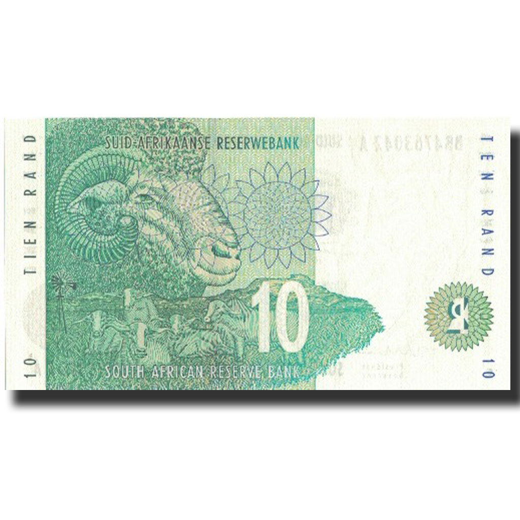 Banknote, South Africa, 10 Rand, 1999, 1999, KM:123b, UNC(65-70)